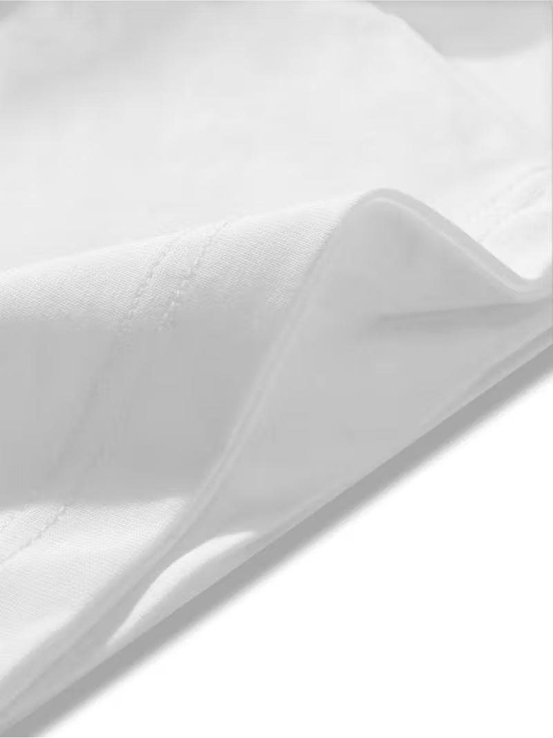 Mens TShirt Comfortable Crew Neck Casual Cotton ShortSleeves Soft Breathable Top Menswear Tshirt Summer Spring Streetwear Cotton Fabric Trendy Letter Print