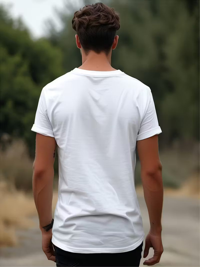 Men'S Navy Blue Weightlifting Graphic T-Shirt - Gym Workout Shirt with Weight Plates Design, Soft Breathable Lightweight Crew Neck Tee for Bodybuilding, Casual Casual Attire